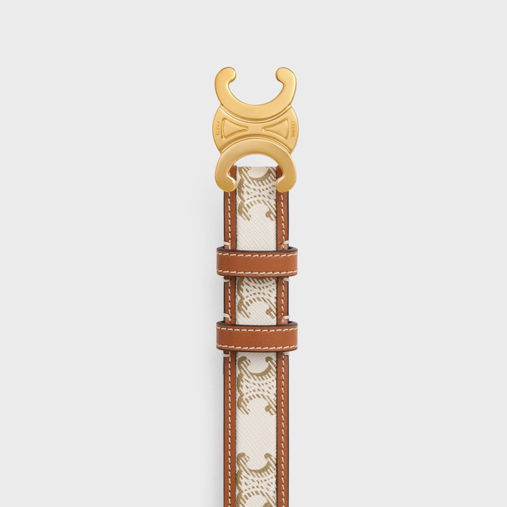 Ce1i*e Medium Triomphe Belt For Women- 45B422AES.01BC