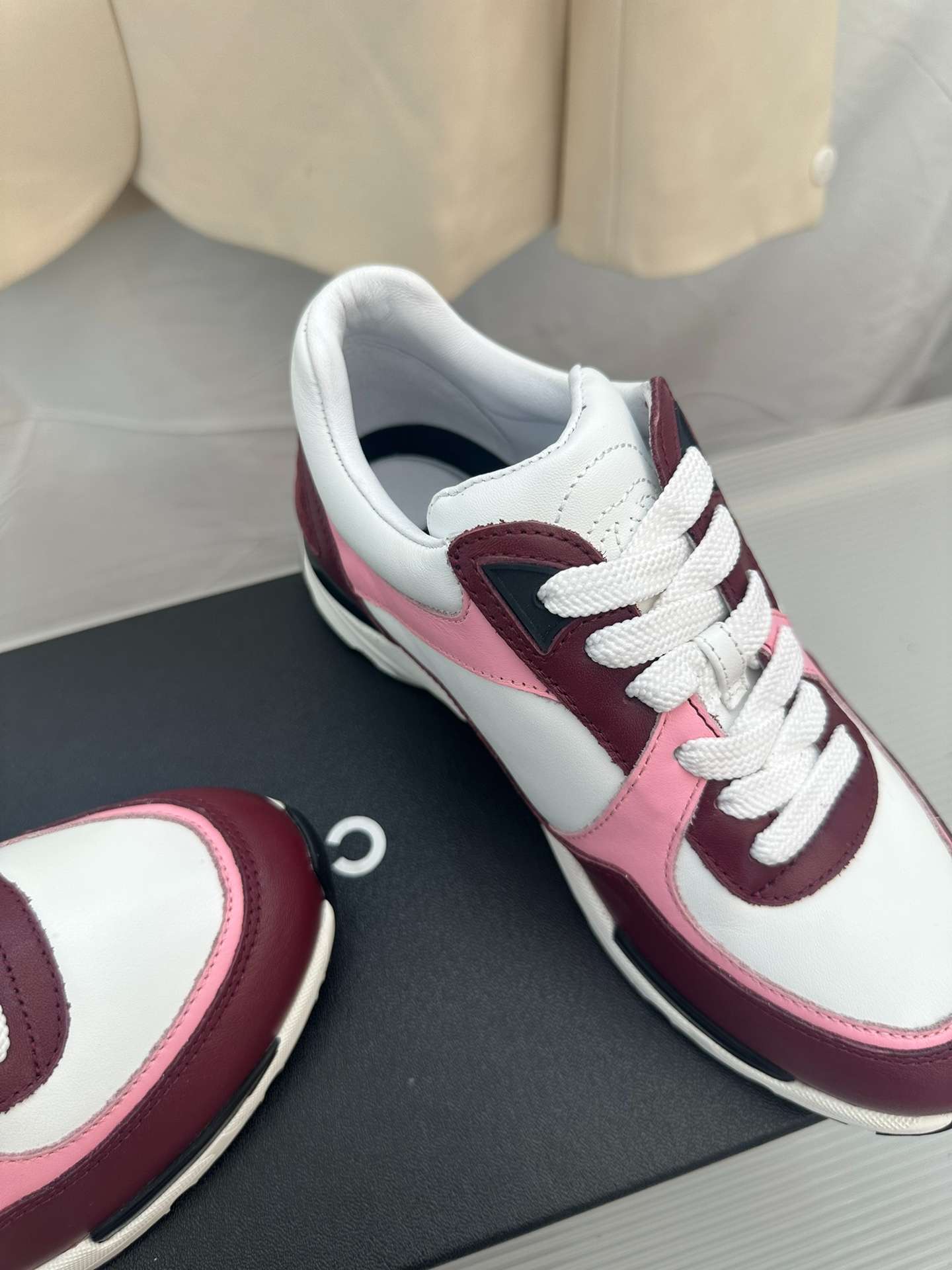 Ch**el Sneakers Pink For Women G45333 B14495 NS580