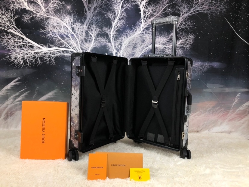 L0vis Vvtt0n Rolling Trunk Grey 55cm/21.6in