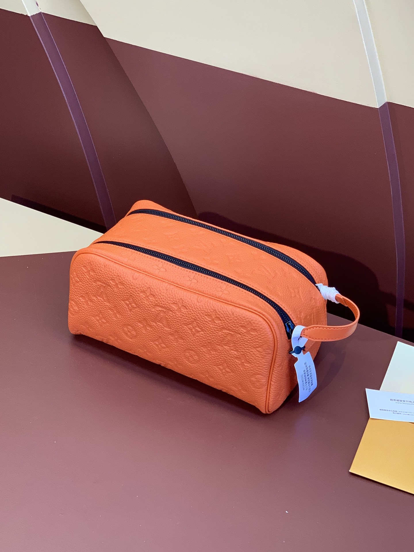 L0vis Vvtt0n Dopp Kit Orange 28cm/ 11 in