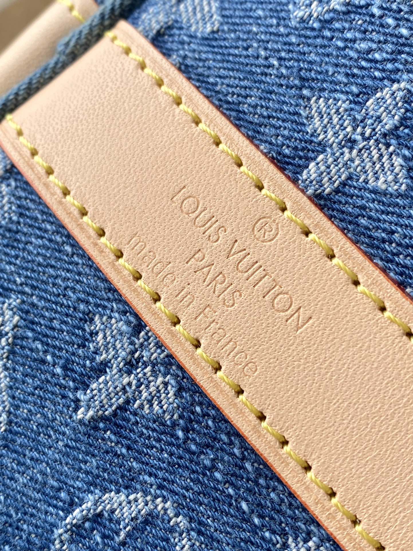 L0vis Vvtt0n Keepall Bandouliere 45 Blue 17.7in/45cm M24315