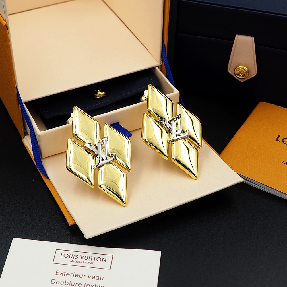 L0vis Vvtt0n GO-14 Earrings Gold For Women