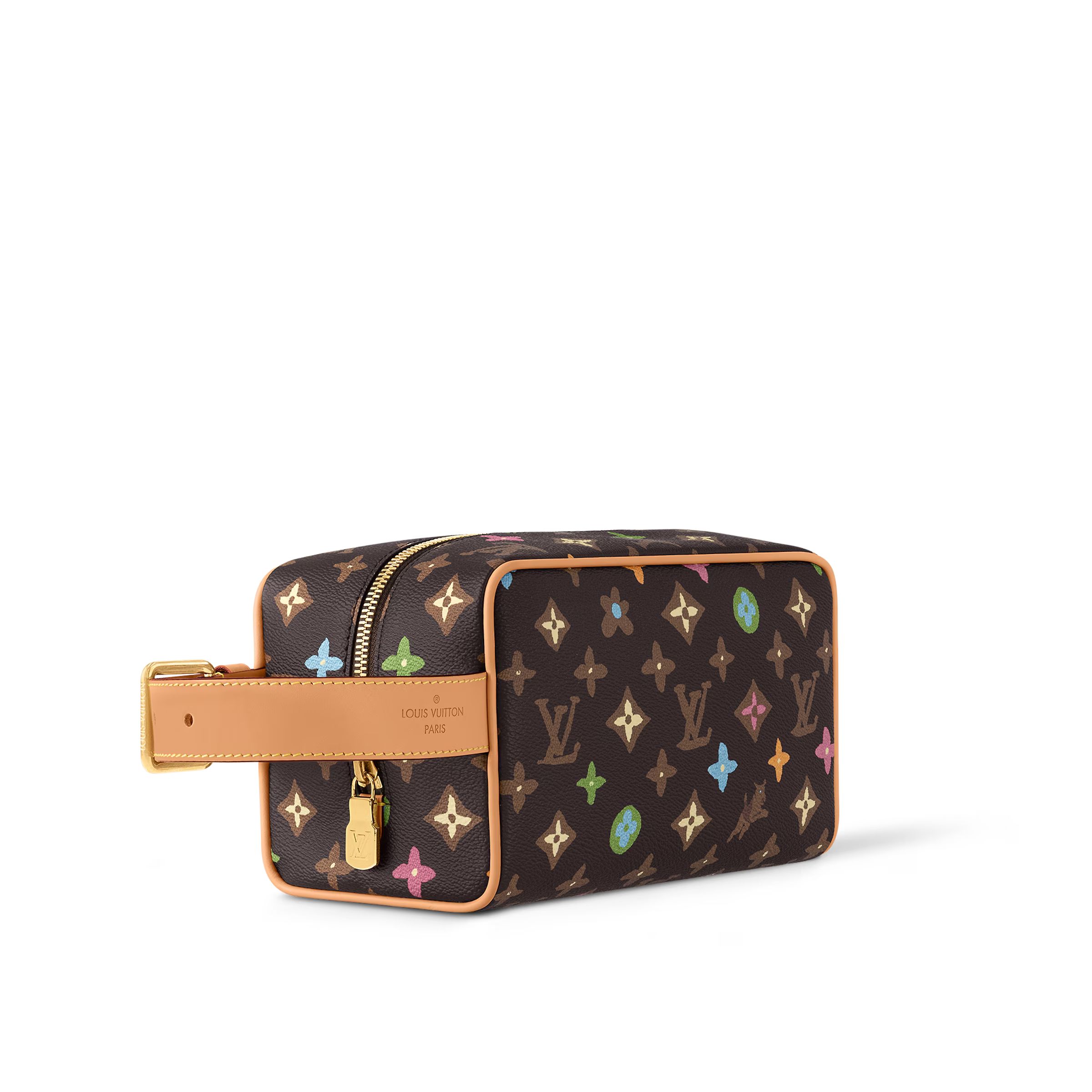 L0vis Vvtt0n Locker Dopp Kit Brown 9.1 Inches/ 23 Cm M47069