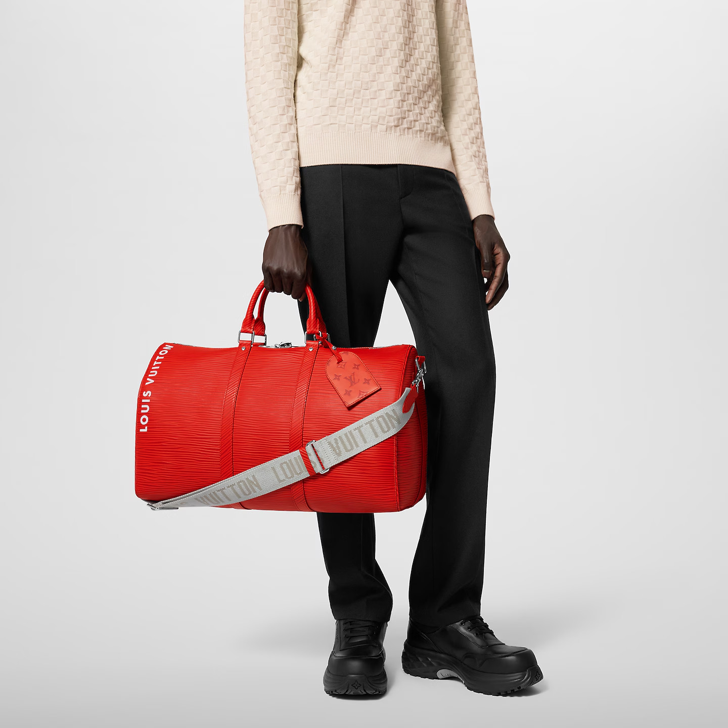 L0vis Vvtt0n Keepall Bandoulière 50 Red Bag M23721- 19.7 Inches/ 50 Cm