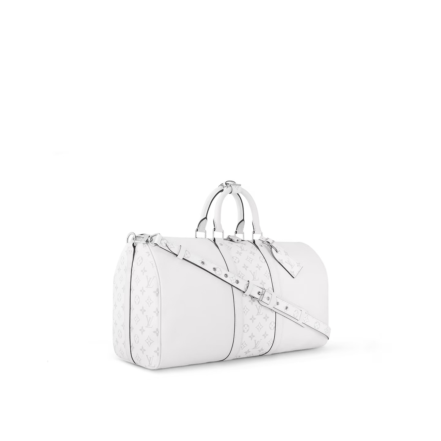 L0vis Vvtt0n Keepall Bandoulière 50 Bag White 19,7in/50cm M30885