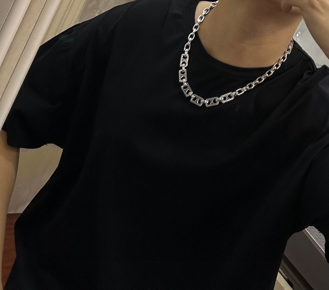 L0vis Vvtt0n Retro Necklace Silver For Women