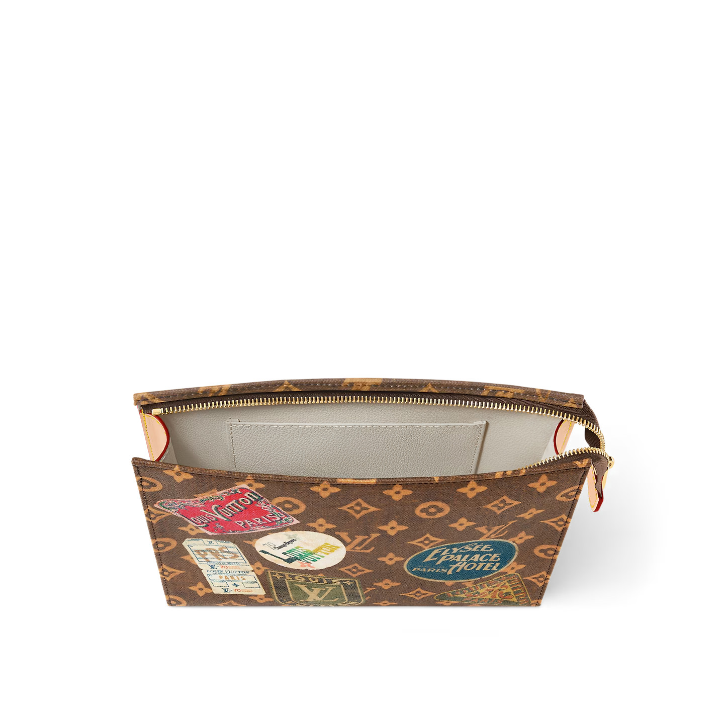 L0vis Vvtt0n Toiletry Pouch Wallet Brown 7,9in/20cm M83487