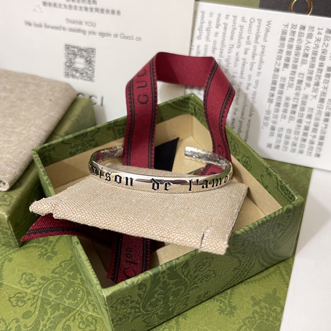 Gvc*1 Ma1s0n De l’Amour Bracelet Silver For Women