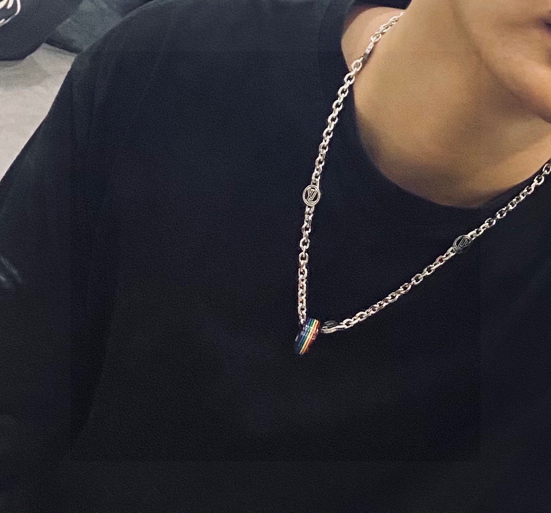 L0vis Vvtt0n Necklace Silver For Women