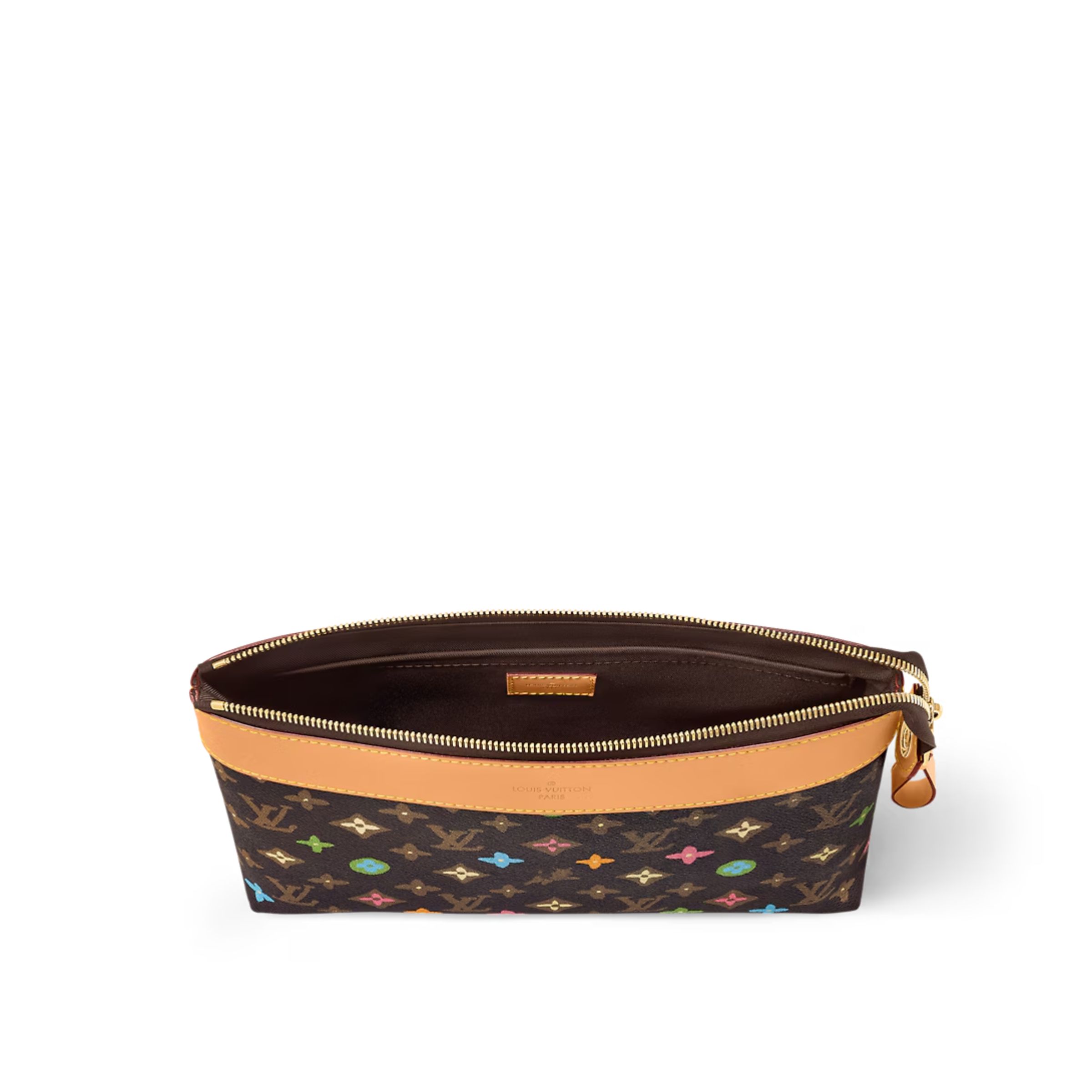 L0vis Vvtt0n Pochette Voyage Souple Brown For Women 7.3 Inches/ 18.5 Cm M83568