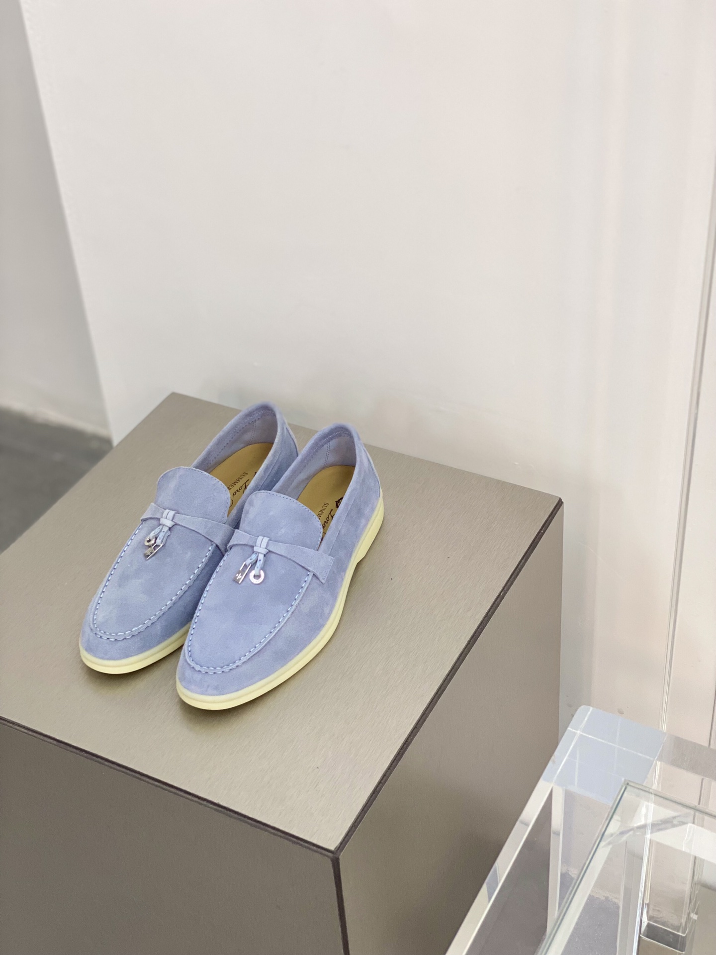 L0r0 P1ana Summer Charms Walk Loafers Purple For Women – FAE5444 401F