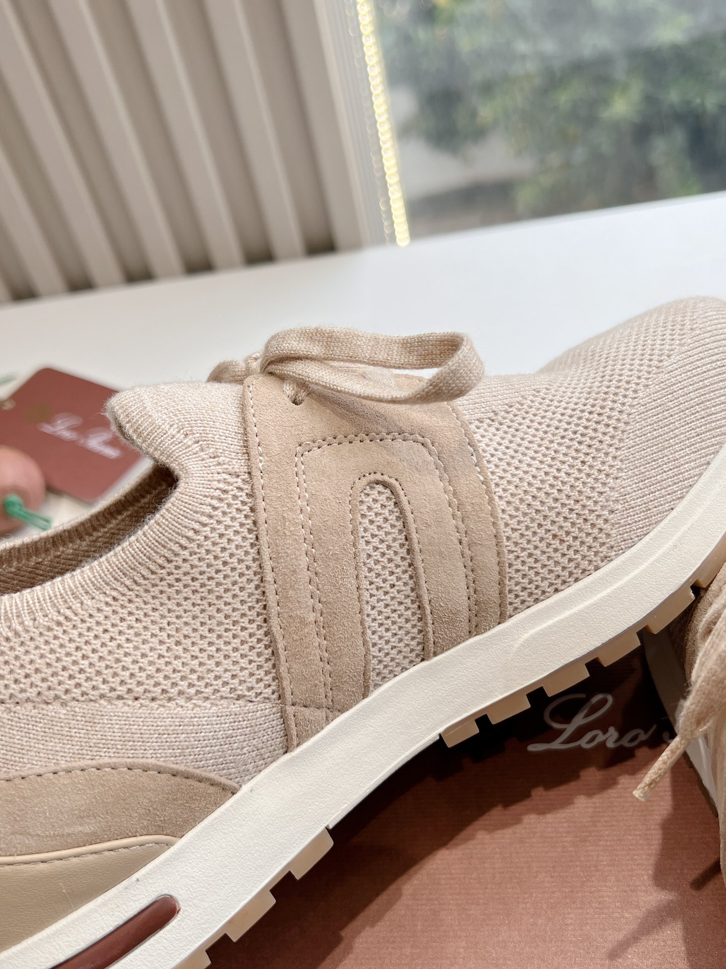 L0r0 P1ana 360 Lp Lady Flexy Walk Sneaker Beige Melange For Women – FAI7759 D927