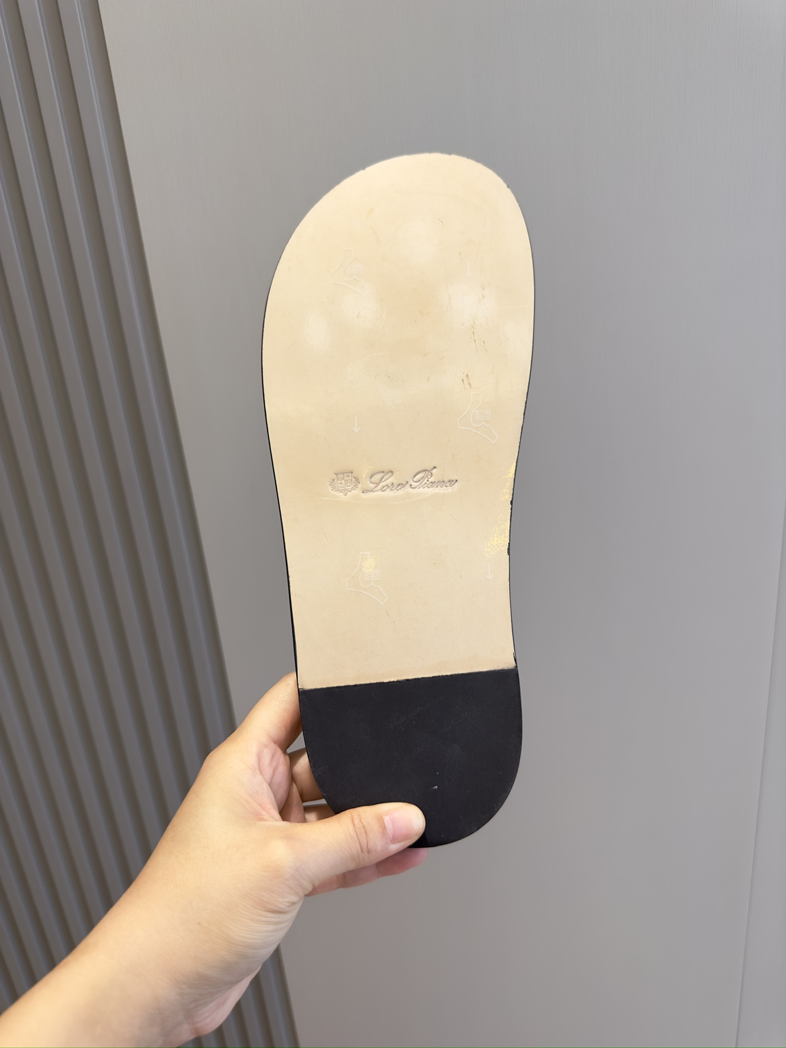 L0r0 P1ana Naha Sandal Dark Brown For Men FAN8776