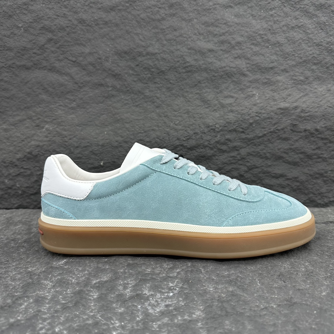 L0r0 P1ana Tennis Walk Sneakers Green For Men FAN8505