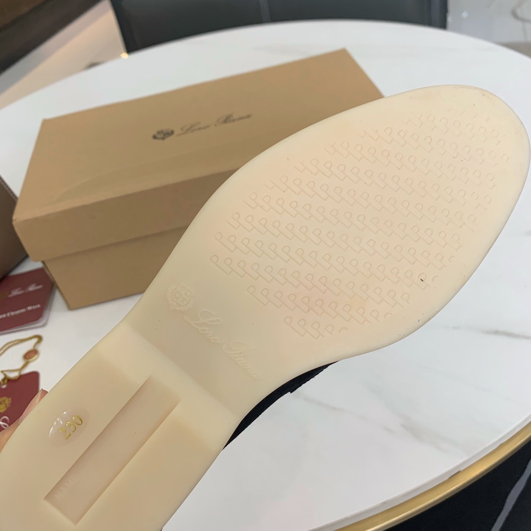 L0r0 P1ana Summer Charms Walk Loafers Argo Blue Melange For Women – FAE5444 W948