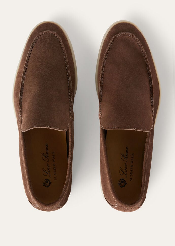 L0r0 P1ana Summer Walk Loafers Brown For Men FAI3276