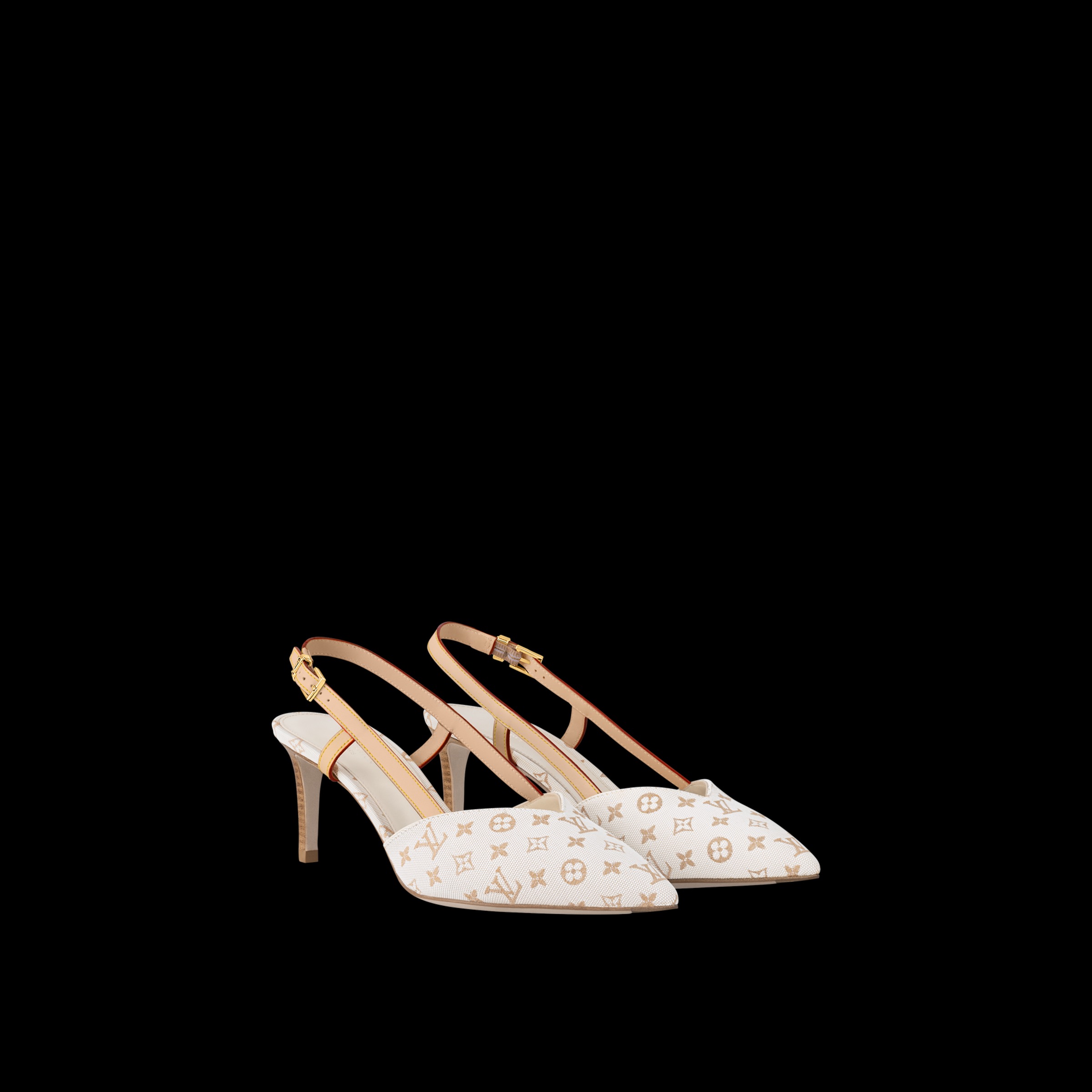 L0vis Vvtt0n Allure Slingback Pump Beige For Women 1ADBVD