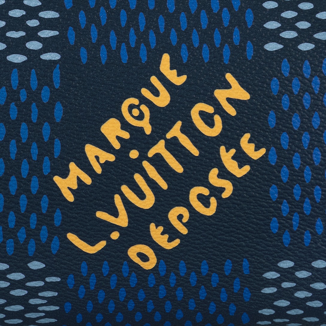 L0vis Vvtt0n Speedy 25 Bandoulière Bag Blue For Men N40691 9.8in/25cm