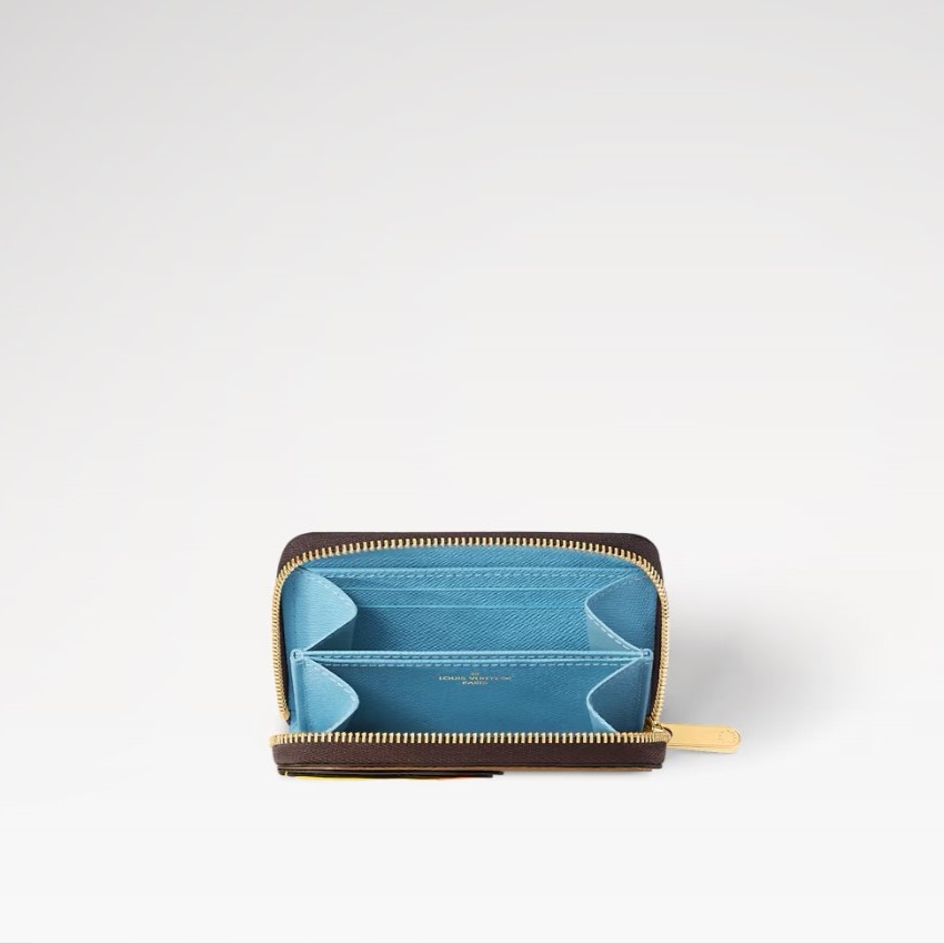 L0vis Vvtt0n Zippy Coin Purse Brown For Women M83690 4.3in/11cm