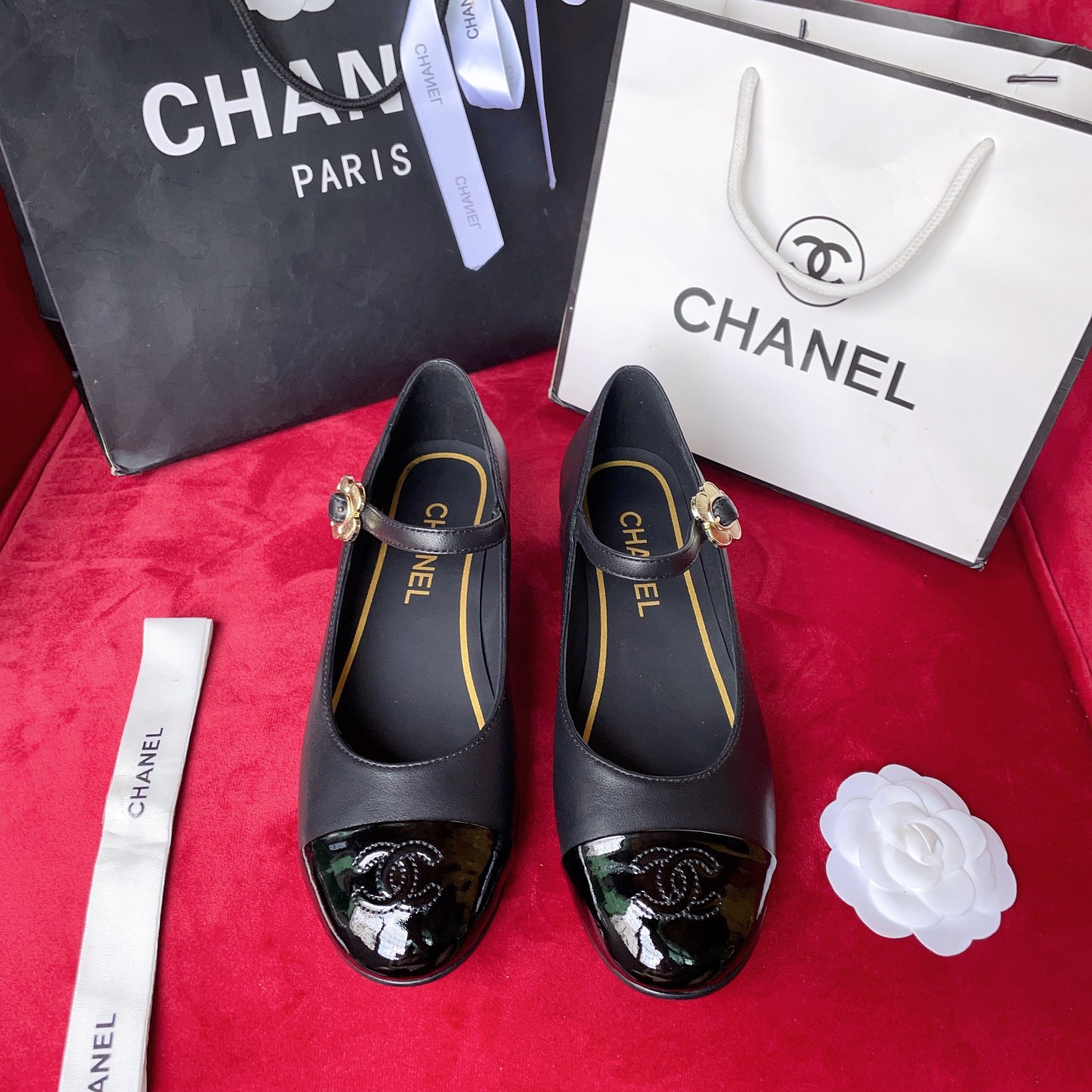 Ch**el Pumps Black For Women