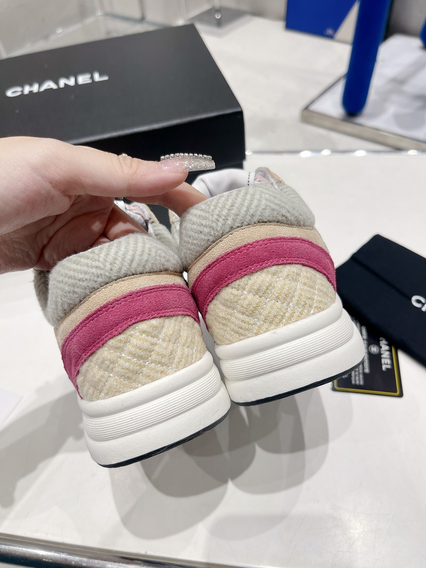 Ch**el Sneakers Grey For Women