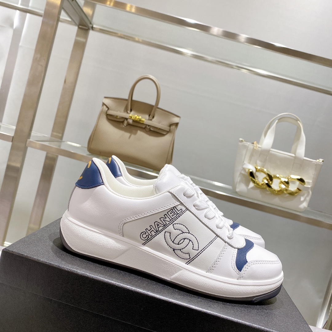 Ch**el Sneakers BlueFor Women