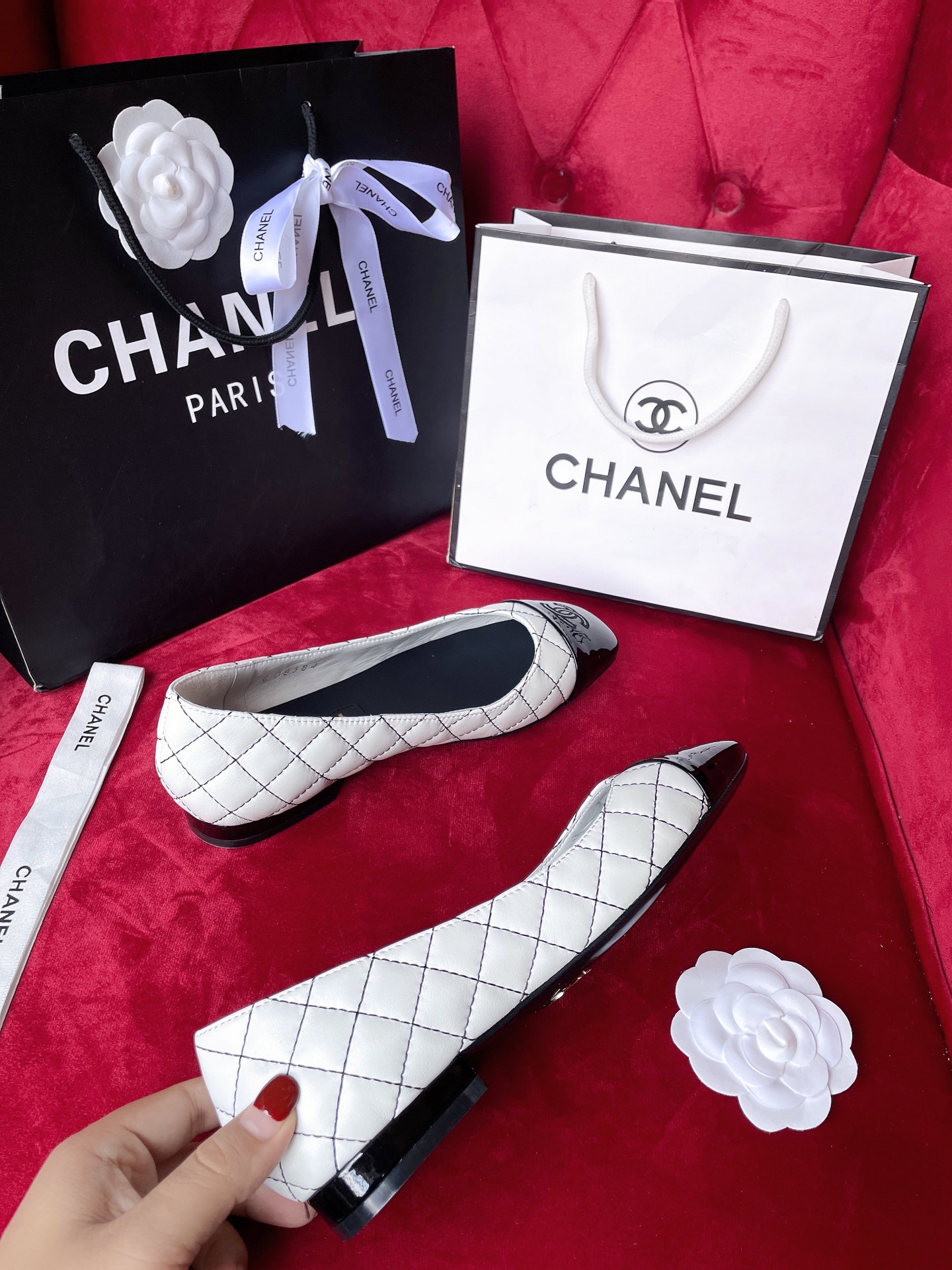 Ch**el Pump White For Women