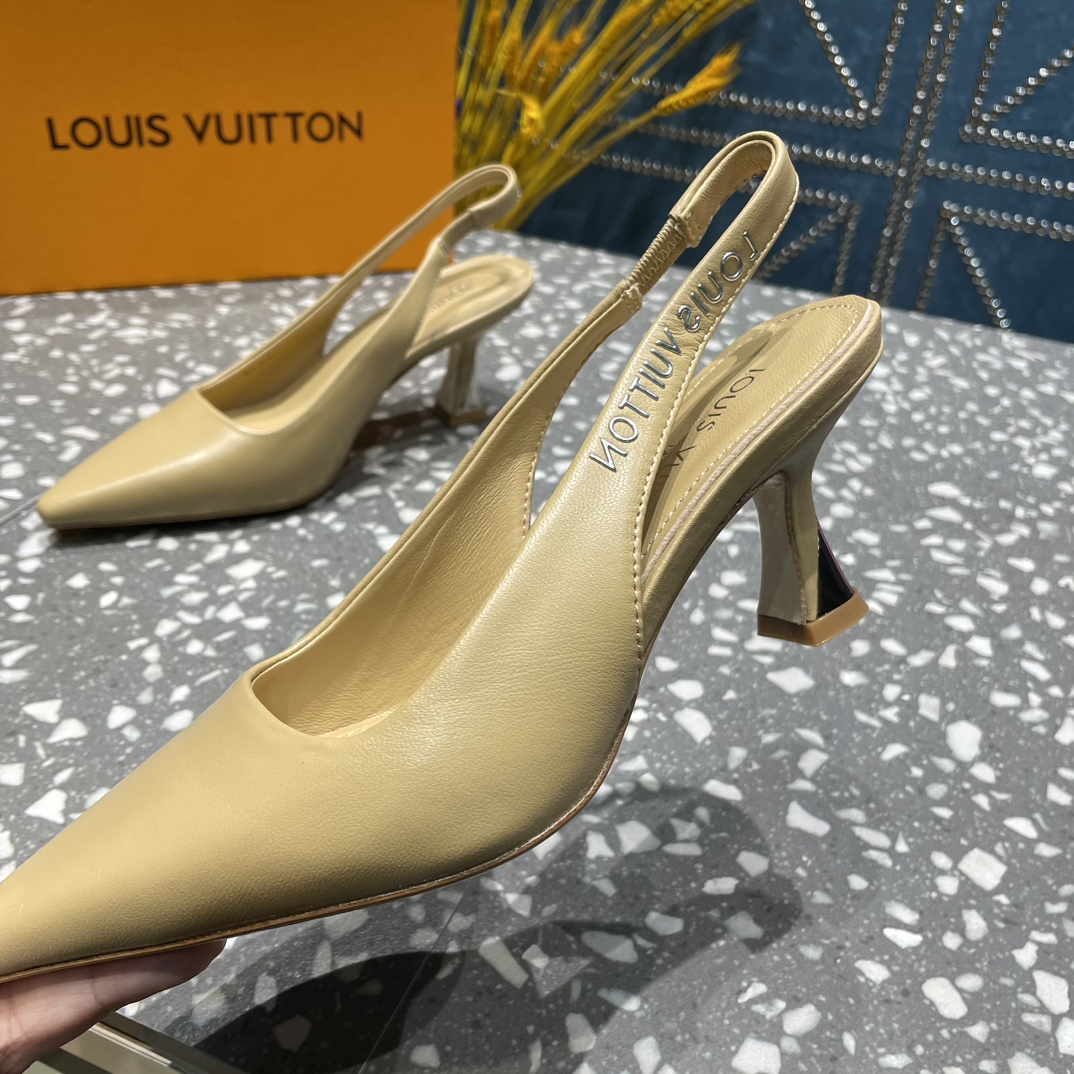 L0vis Vvtt0n Sparkle Slingback Pump Beige For Women 1AB0Q5