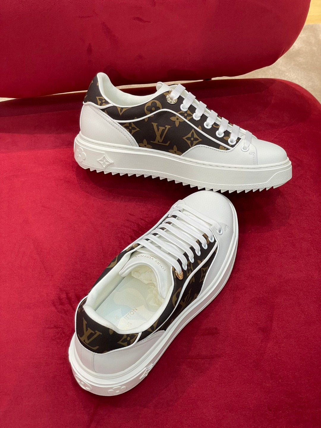 L0vis Vvtt0n Time Out Sneaker Brown For Women 1AAP2U