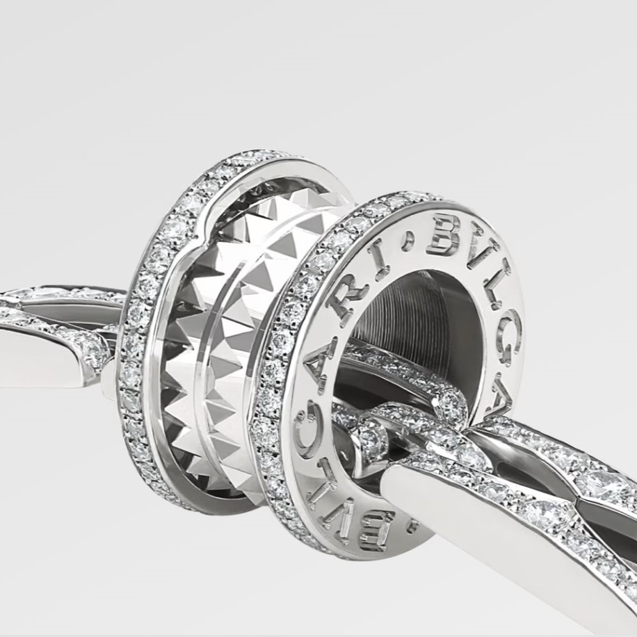 Bv1g*ai B.zero1 Necklace White Gold For Women 358320