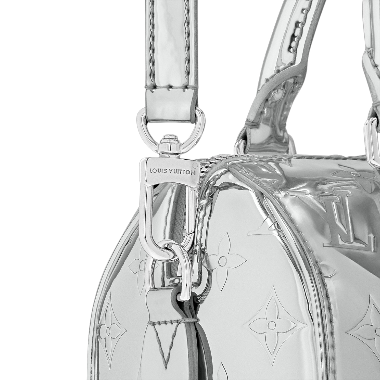 L0vis Vvtt0n Speedy Bandoulière 20 Handbag Silver For Women 8.1in/20cm M11987