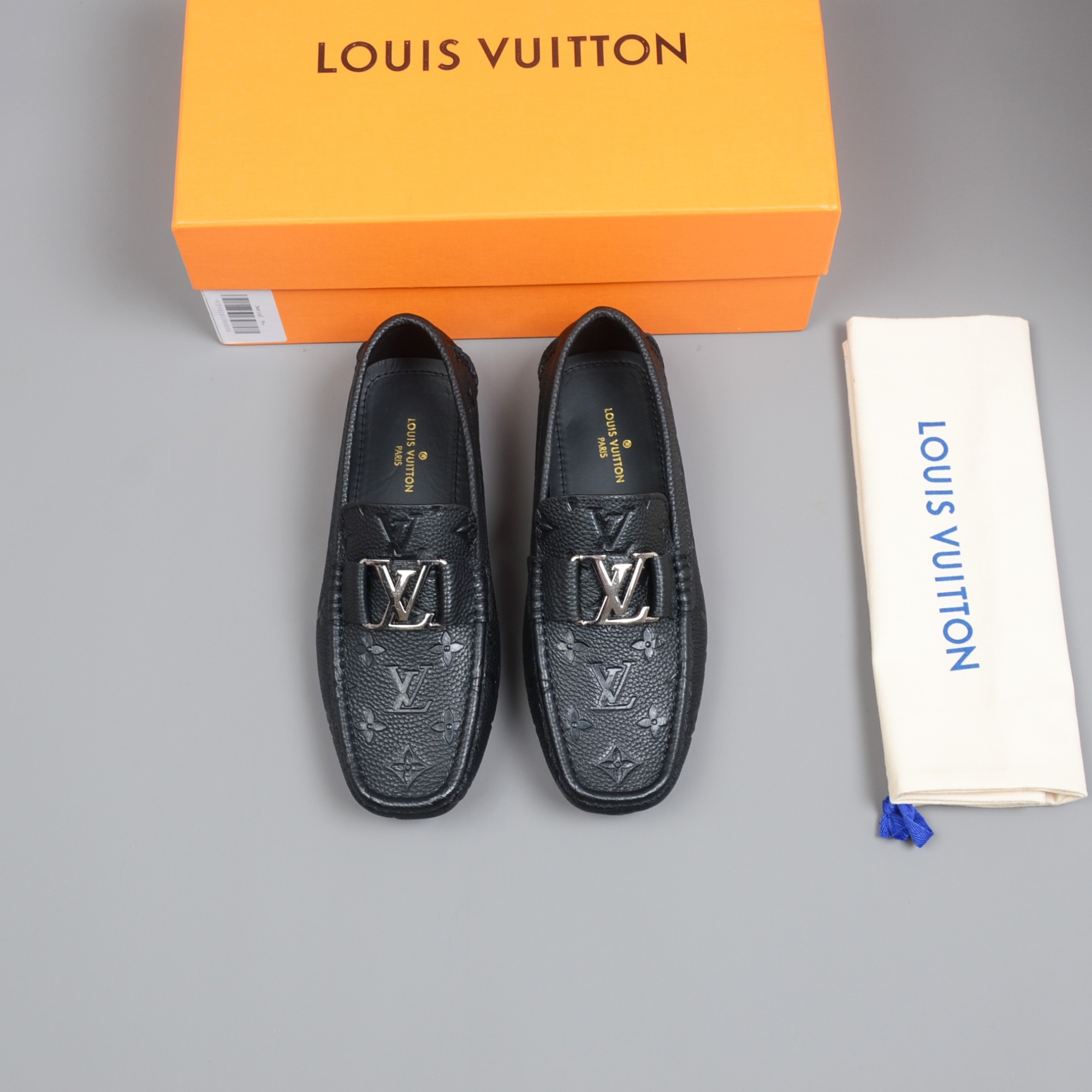 L0vis Vvtt0n Monte Carlo Mocassin Black For Men LV 1A9F9Q
