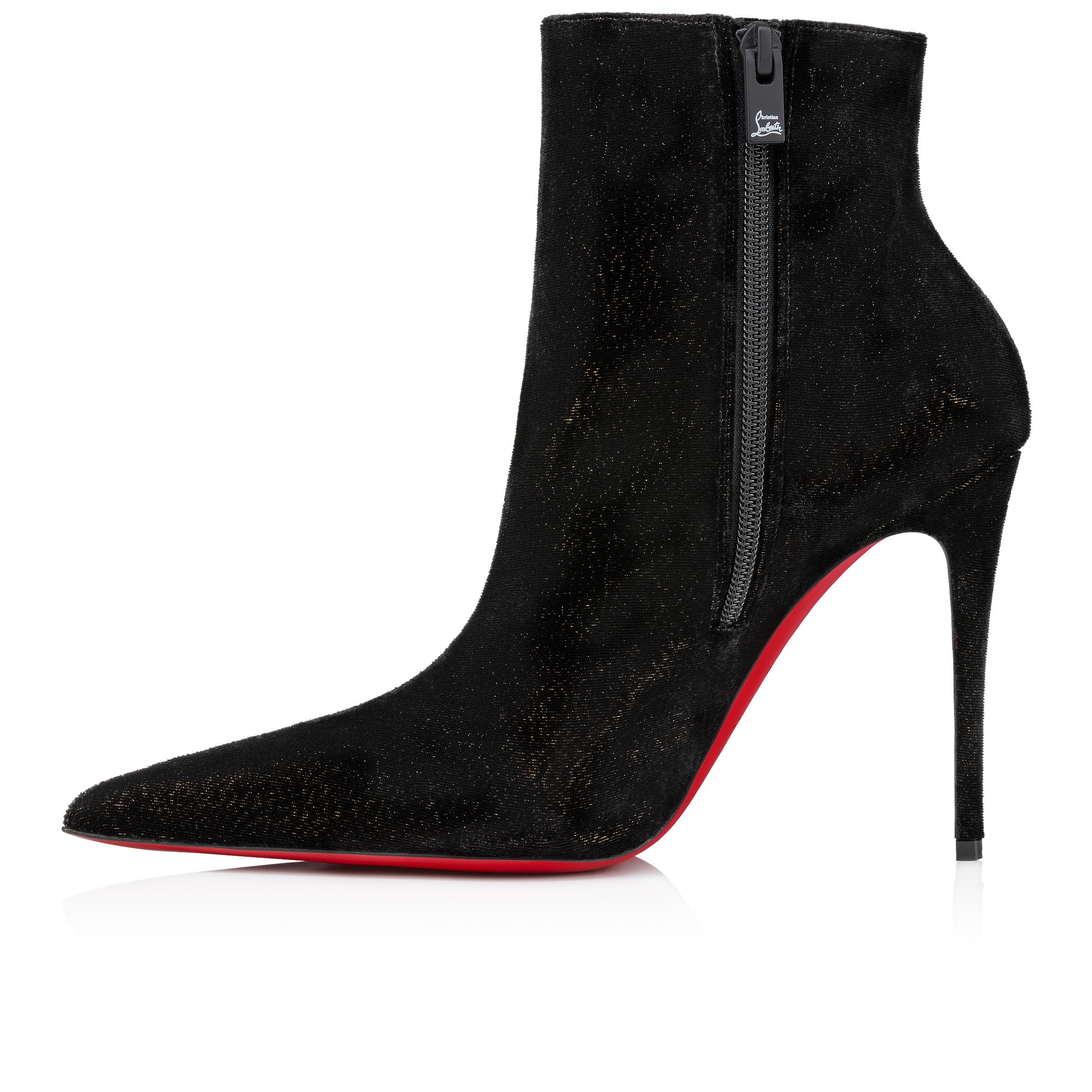 Chr1st1an Louboutin Kate Max Booty Boots Black For Women 100mm 1250505BK01
