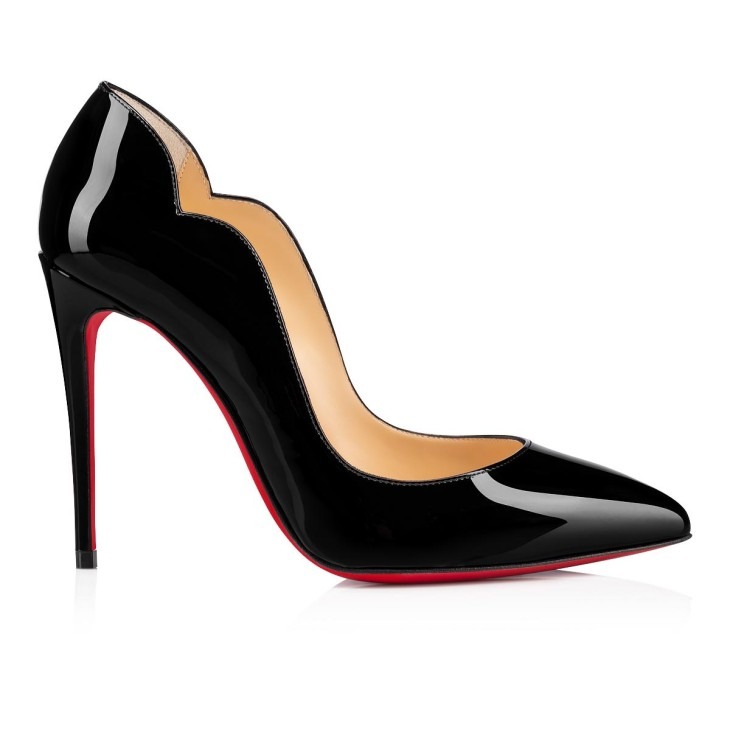 Chr1st1an Louboutin Hot Chick Black For Women 100mm 1190911BK01