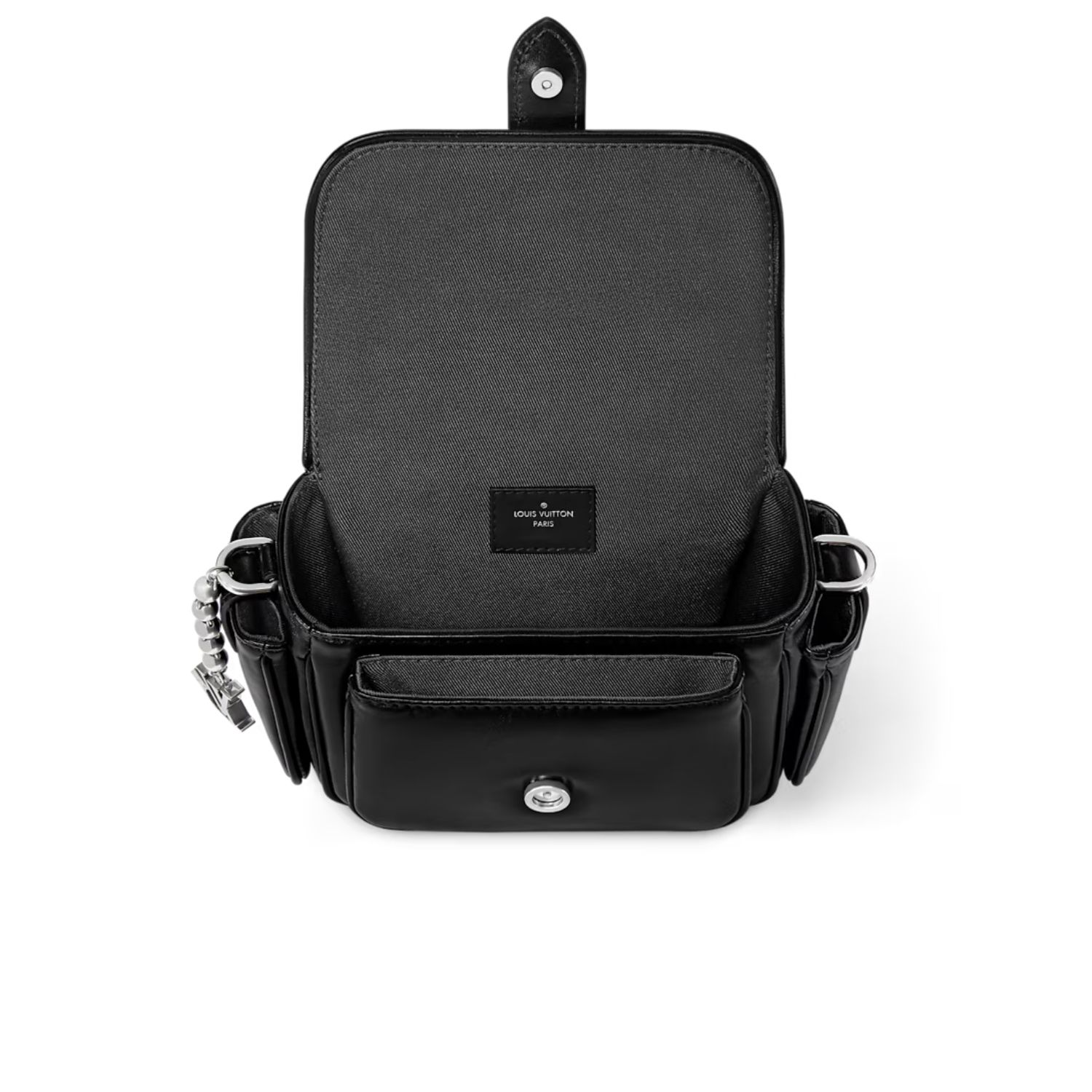 L0vis Vvtt0n Cargo Wearable Wallet Black For Men 23cm/9.1in – M13989