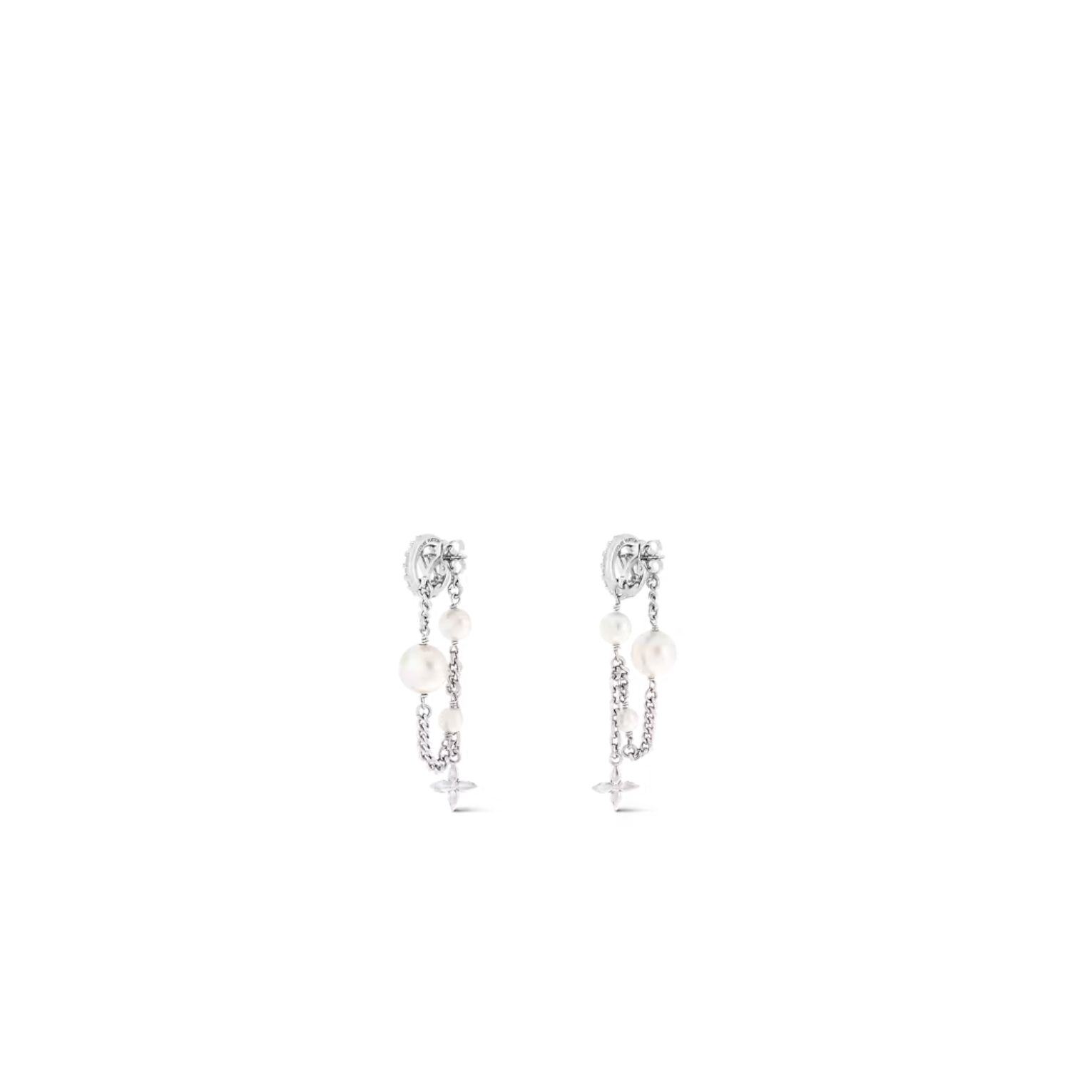 L0vis Vvtt0n Midnight Pearl Earrings For Women – M02888