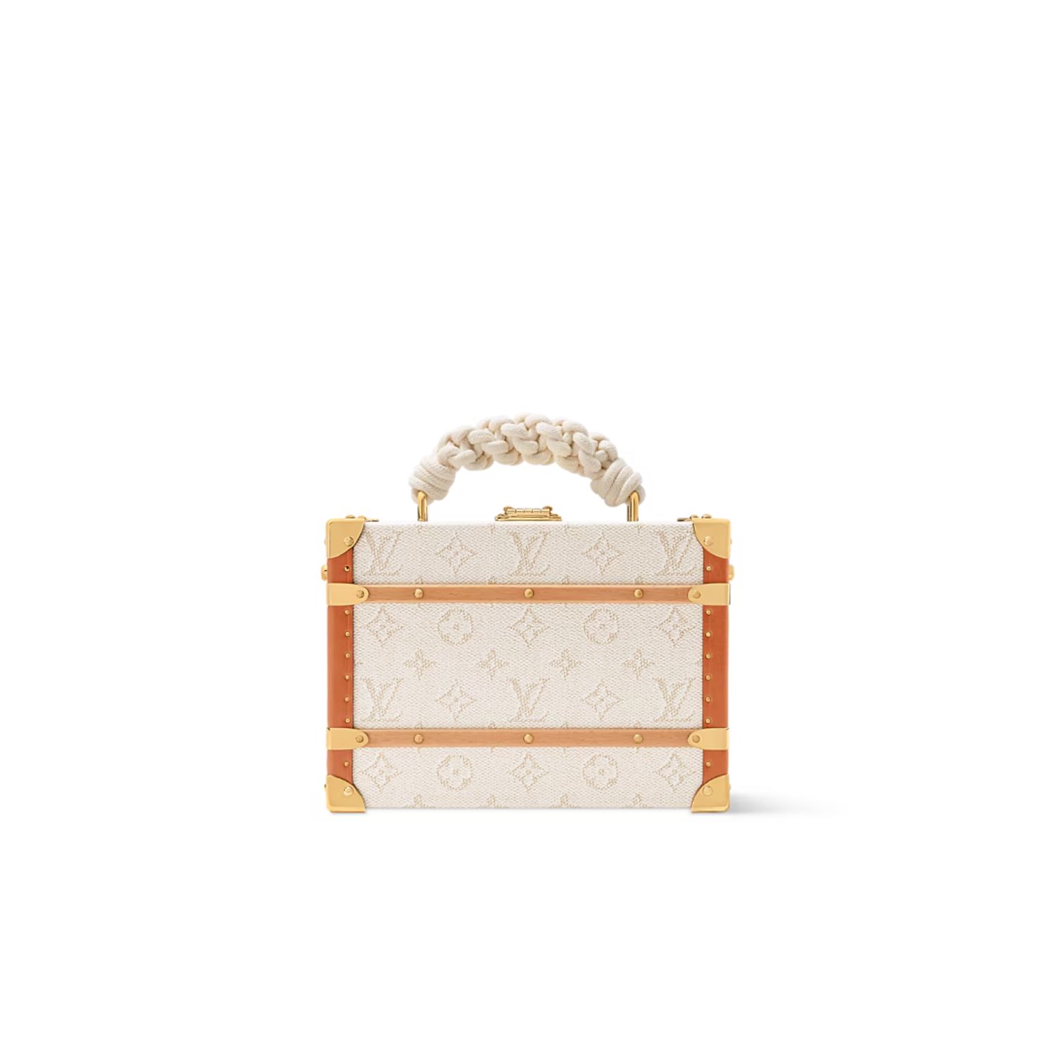 L0vis Vvtt0n Handle Trunk Bag Off-White For Men 24cm/9.4in – M14440