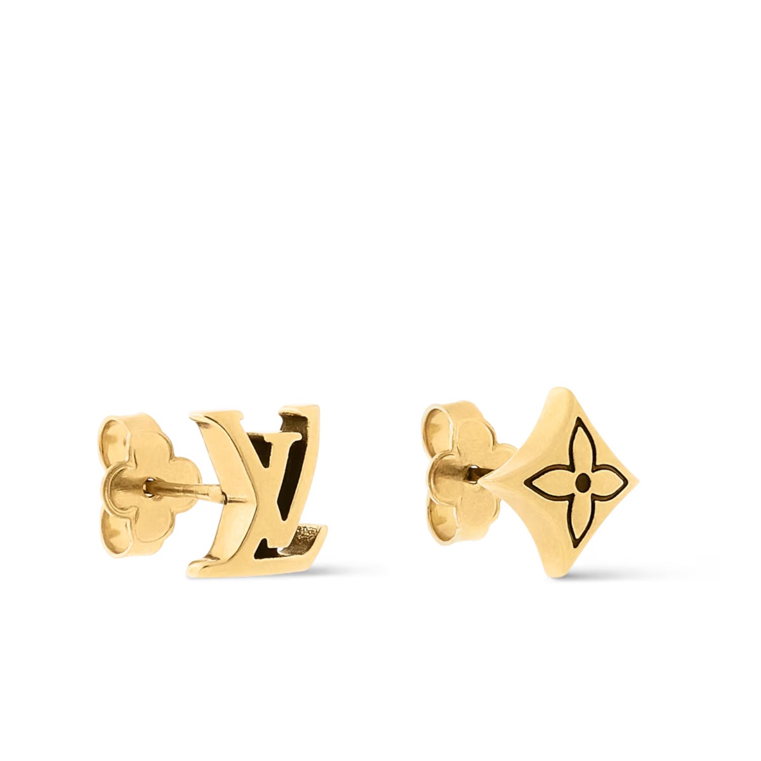 L0vis Vvtt0n Sailor Earrings Gold-Toned – M02716