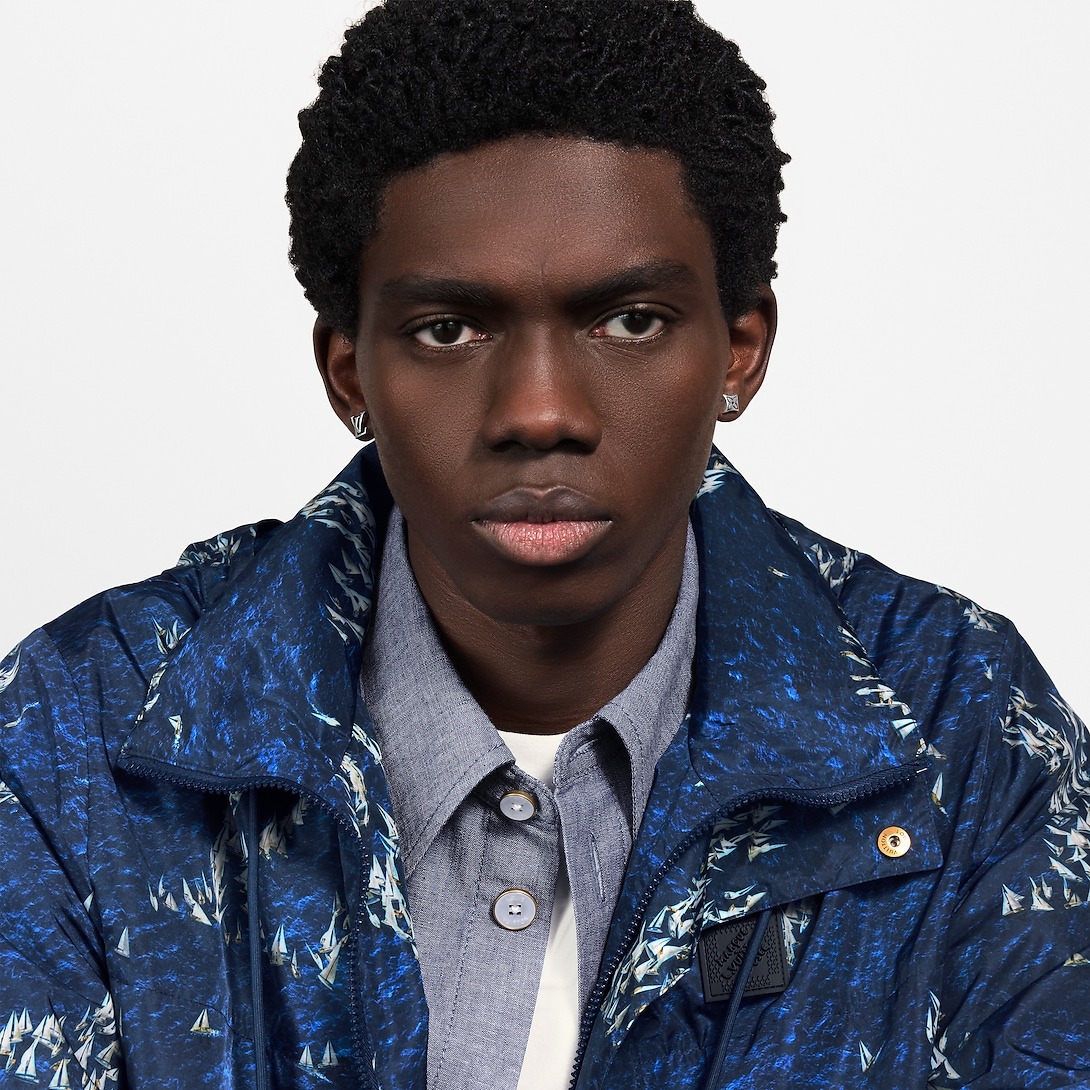 L0vis Vvtt0n Sailor Earrings Silver-Toned – M02749