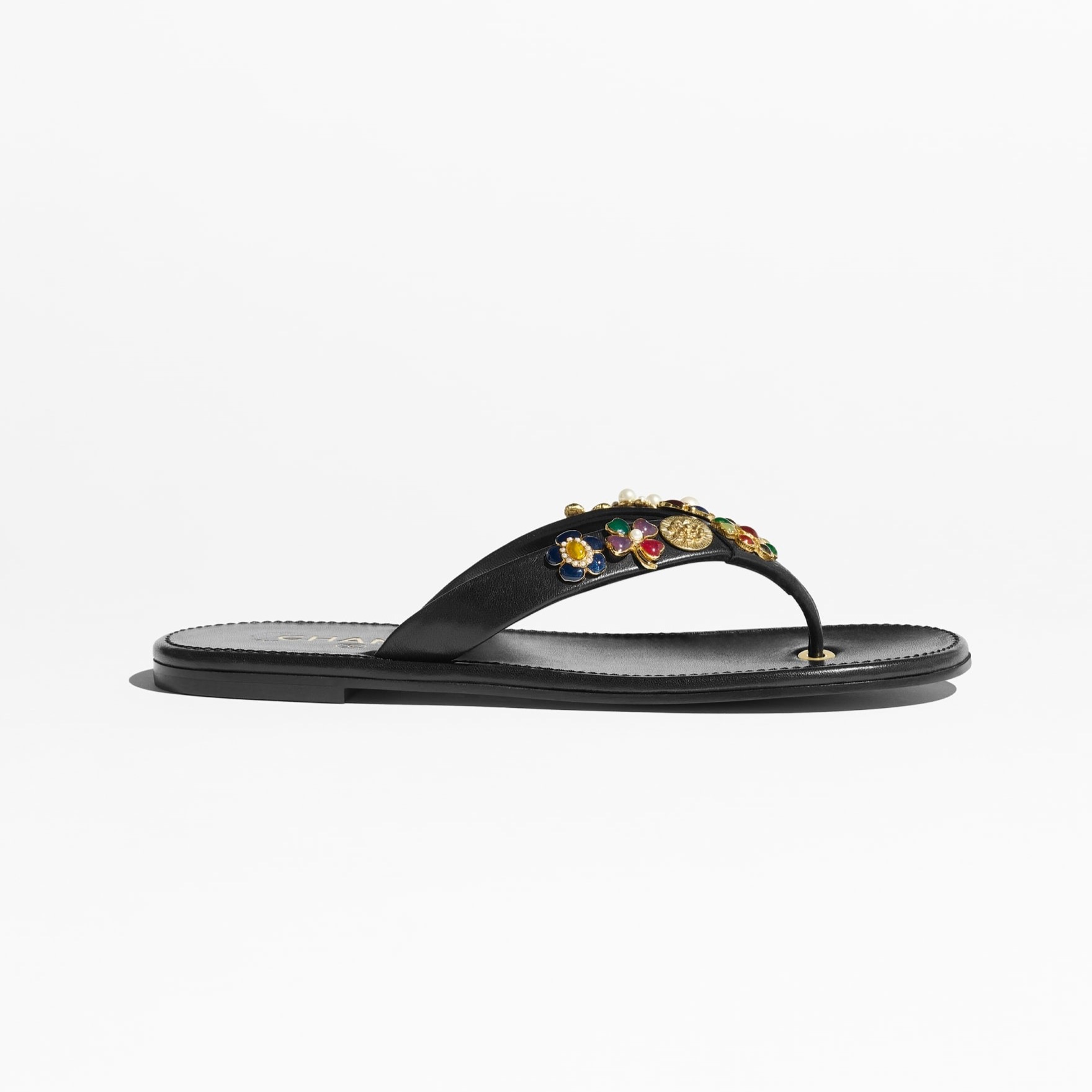 Ch**el Thongs Black For Women G46304-B19711-94305