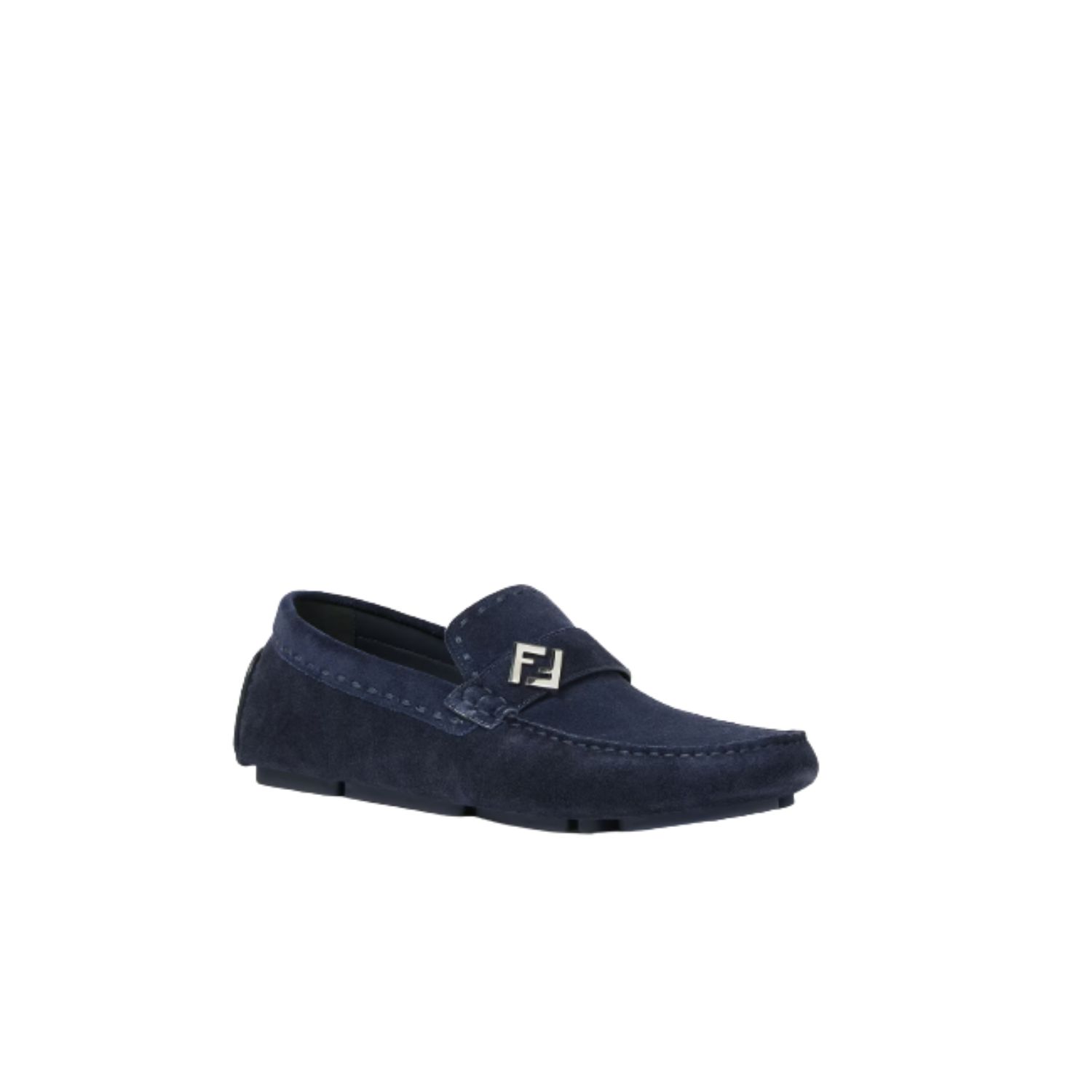 F**di Drivers Loafer Navy Blue For Men – 7D1682QK9F0QB0