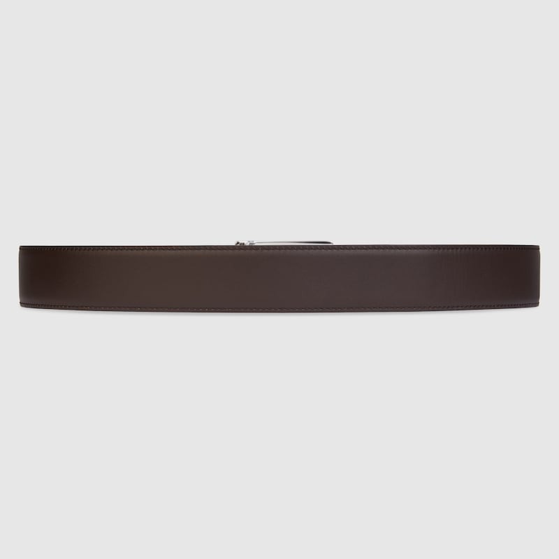 Gvc*1 Reversible Belt 36mm With Square G Buckle Black For Men 626974 AP0BN 1062