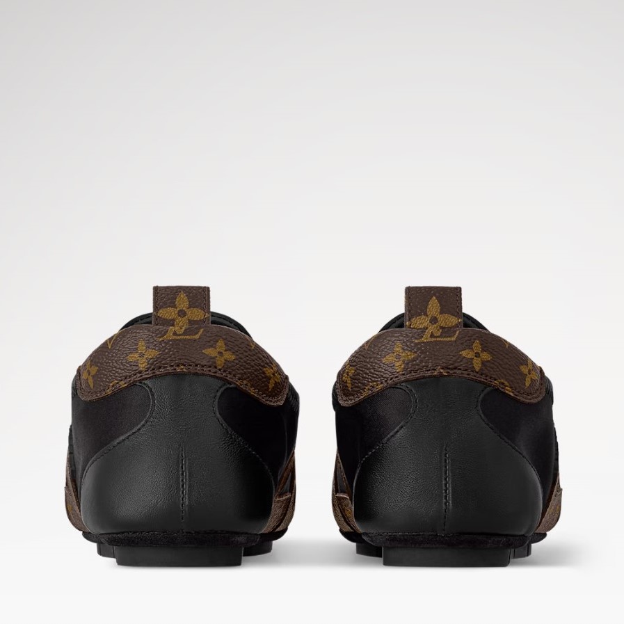 L0vis Vvtt0n LV Sneakerina Black For Women 1AHNDI