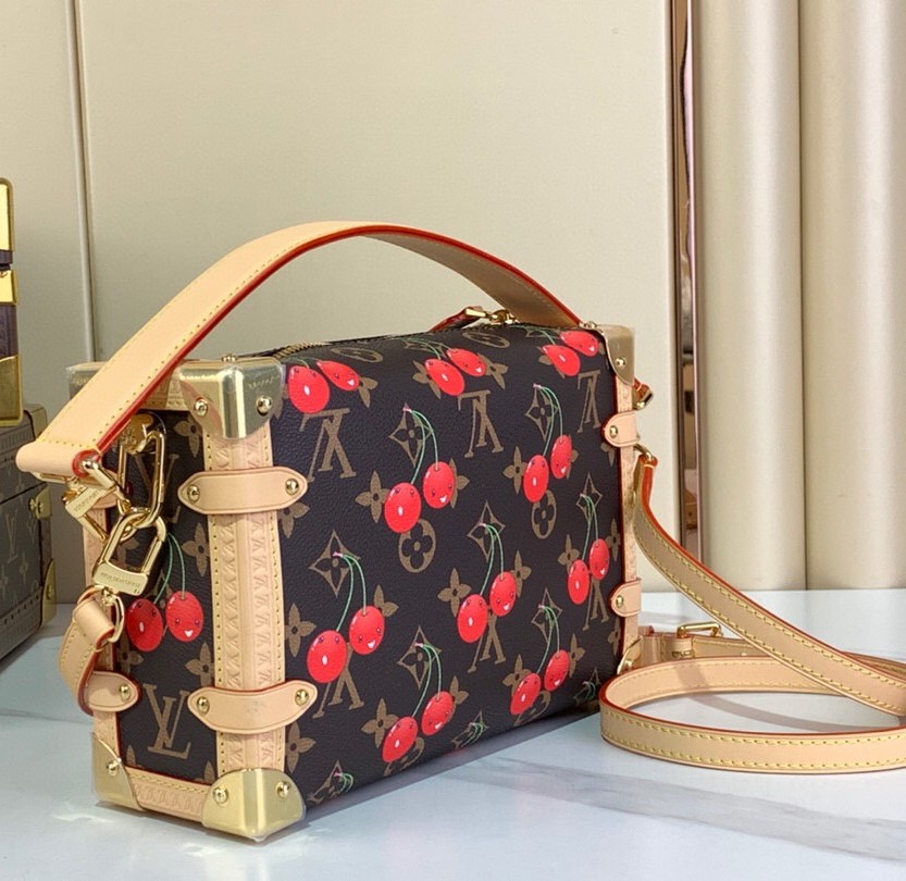 [True-to-ORIGINAL] L0vis Vvtt0n LV x TM Side Trunk MM For Women 9.3in/24cm M14278