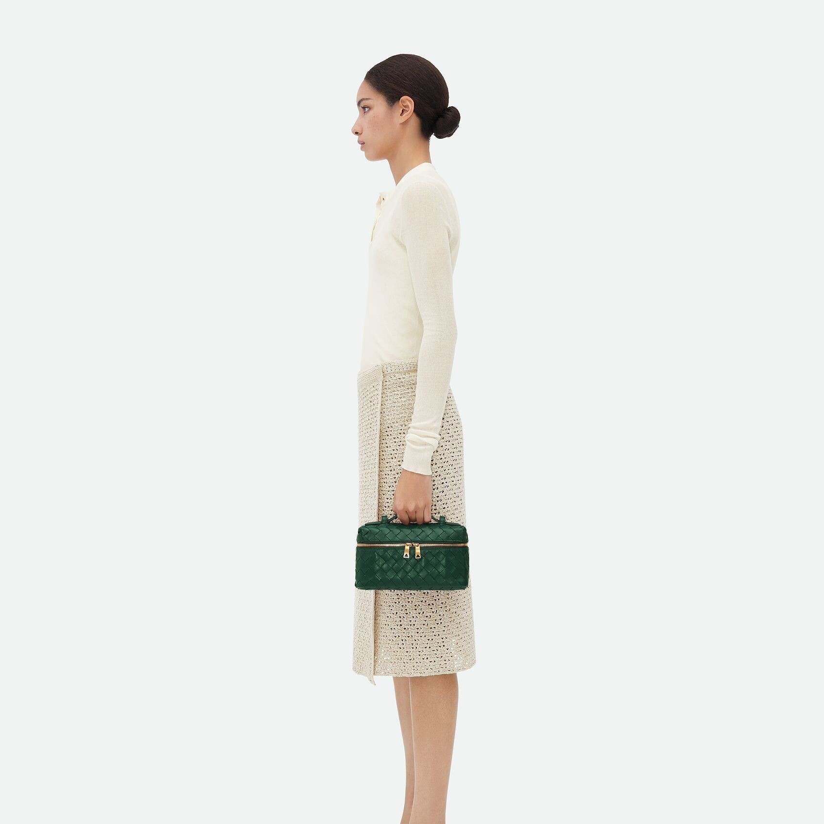 [True-to-ORIGINAL] B0tt*ga Ven*ta Bang Bang Emerald Green For Women 23cm/9.1in 789109V3IV13049