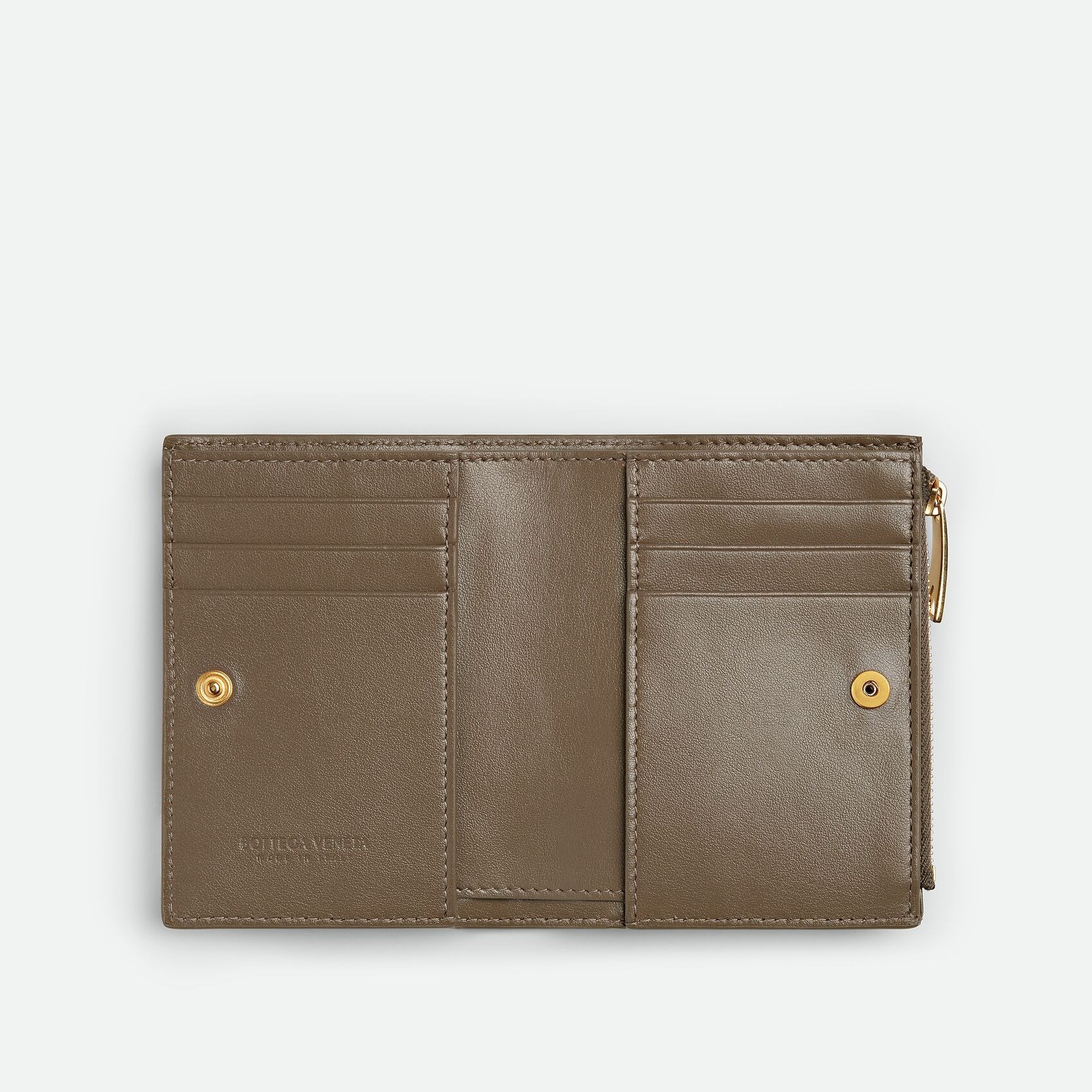 B0tt*ga Ven*ta Small Bi-Fold Wallet Pinecone For Women 9cm/3.5in 742330VCPP32355