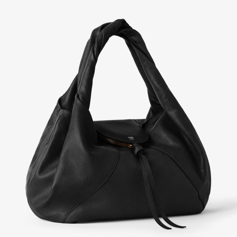 [True-to-ORIGINAL] F**di Spy Bag Black For Women 18.9in/48cm 8BR839AYCTF0KUR