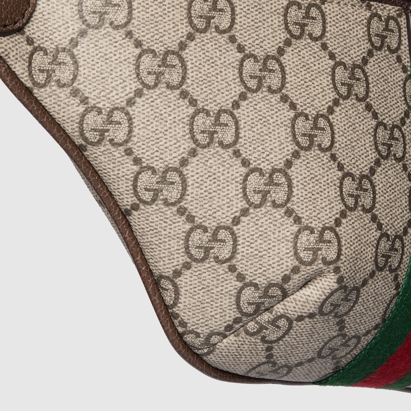 [True-to-ORIGINAL] Gvc*1 Ophidia Small Belt Bag Beige GG Canvas For Men 30cm/11.8in 839106 FAEOF 9745