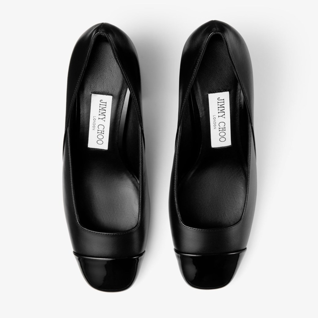 J1m*y Ch00 Jenson 65 Pumps Black For Women JENSON65PTZ