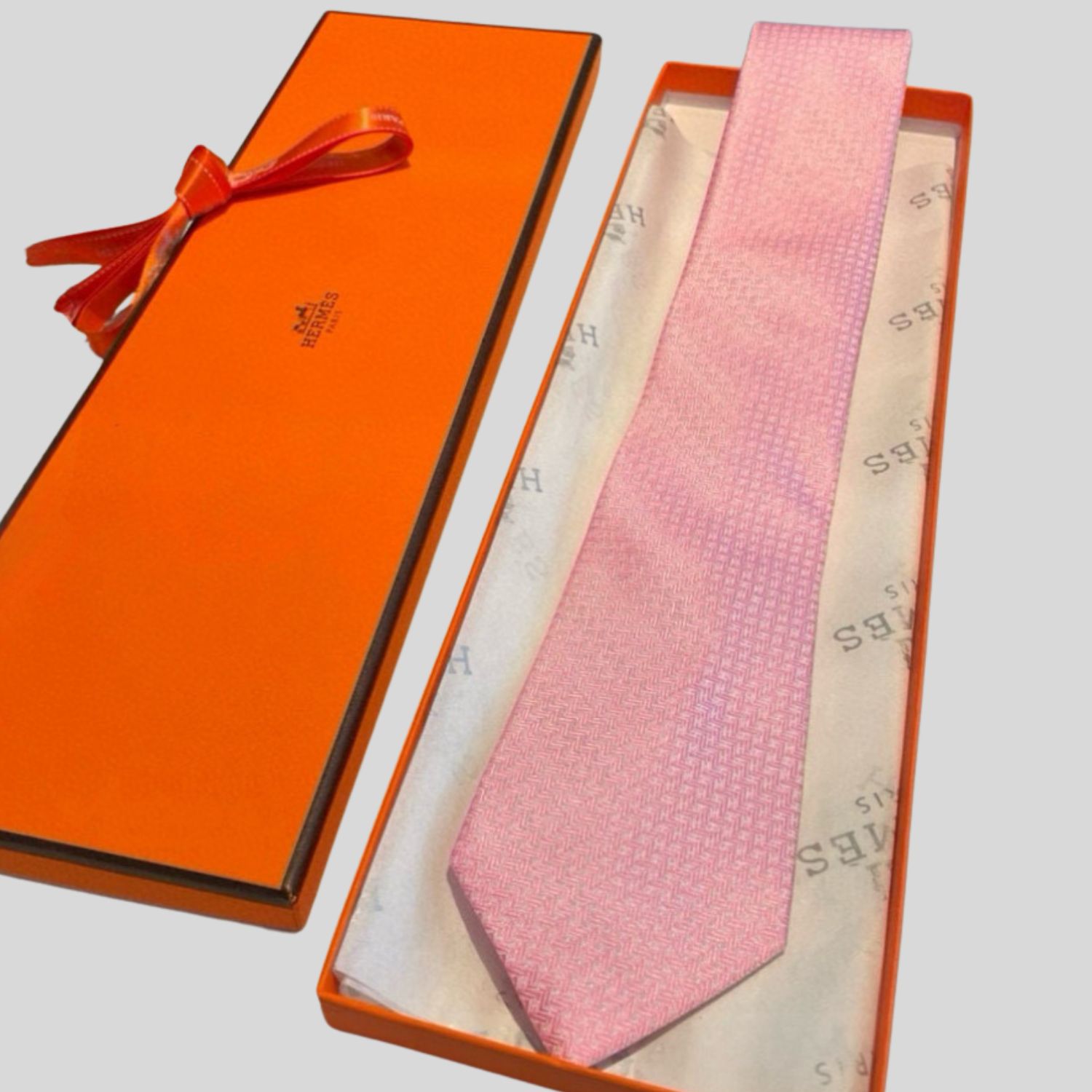 H**me5 Elegent Rose Silk Tie For Men